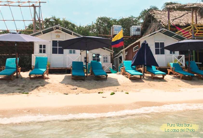 Готель Pura Vida Baru - La Casa Del Cholo Pendales Екстер'єр фото