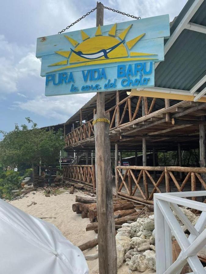 Готель Pura Vida Baru - La Casa Del Cholo Pendales Екстер'єр фото